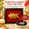 Fortune Guardian Feng Shui Fish + FREE Negative Energy Protection Bracelet