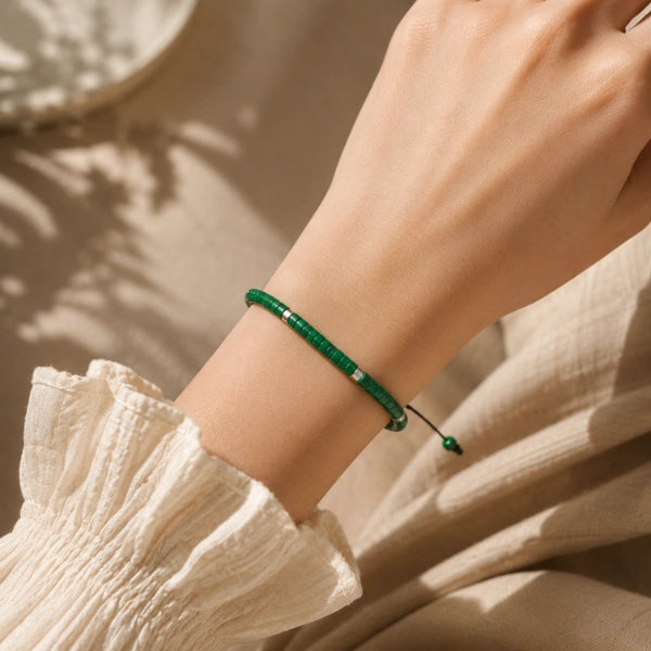 Natural Malachite Stone Bracelet