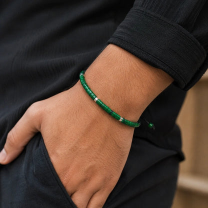 Natural Malachite Stone Bracelet