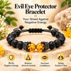 Fortune Guardian Feng Shui Fish + FREE Evil Eye Protector Bracelet